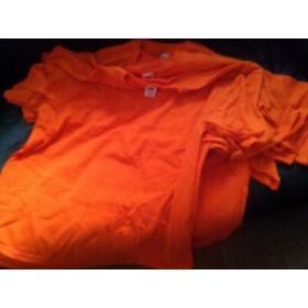 Partij oranje t shirts 100 stuks