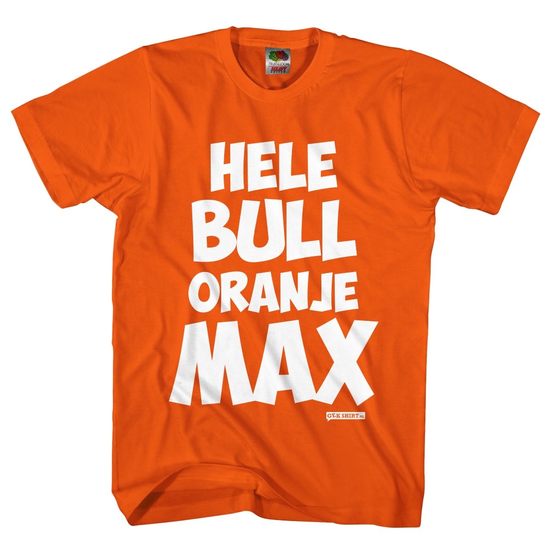 Hele bull oranje Max