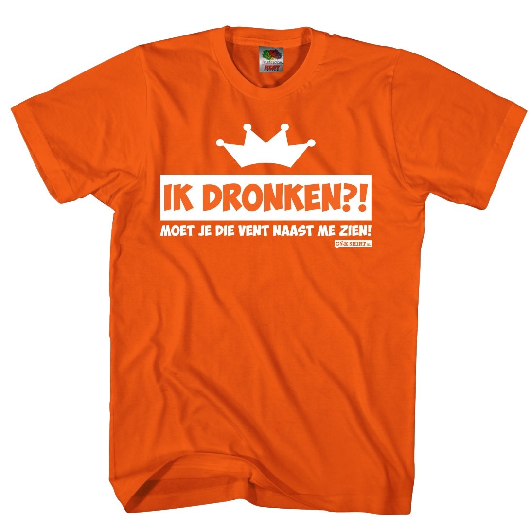 Ik dronken?! Koningsdag editie 2022