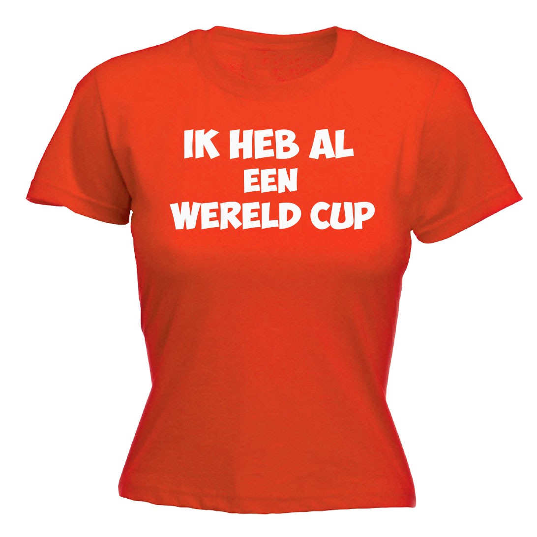 Ik heb al een wereld cup