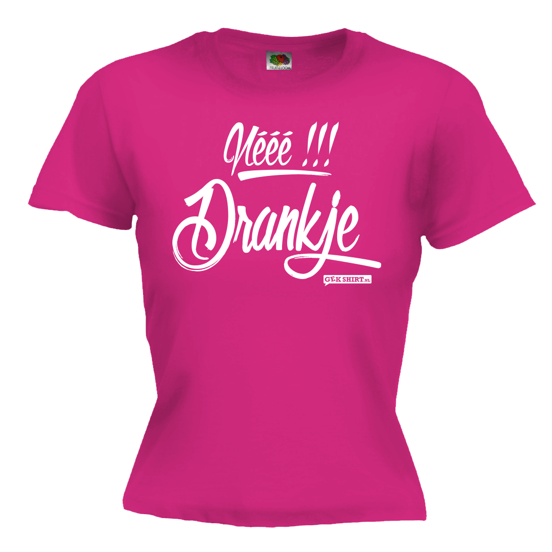 Nee drankje Dames shirt