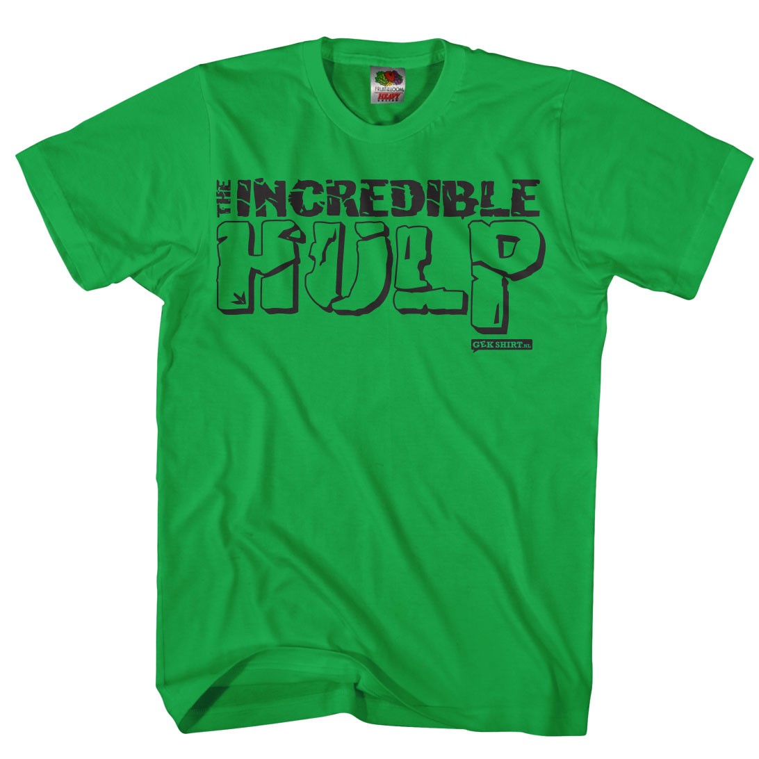 The incredible HULP Grappig hulk shirt