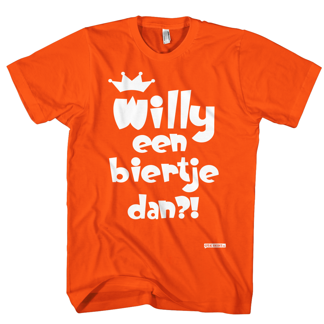 Willy een biertje dan?!