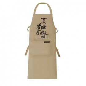 ik bak er niks van Keukenschort