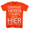 Oranje heren t-shirts vind je hier