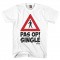 Pas op single Vrijgezellen shirt Heren