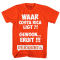 Waar Costa Rica ligt?! Gewoon eruit! Een van onze leuke wk shirts