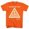 Code oranje Waarschuwing T-shirt